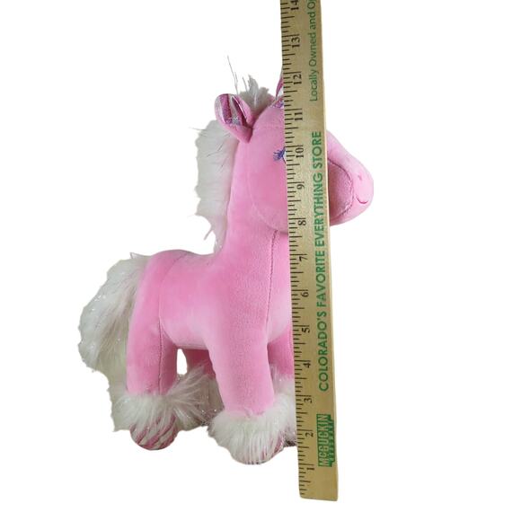 Build-A-Bear Pink Unicorn Plush Toy 10" Stuffed Animal Collectible Kids Toy - Picture 13 of 14